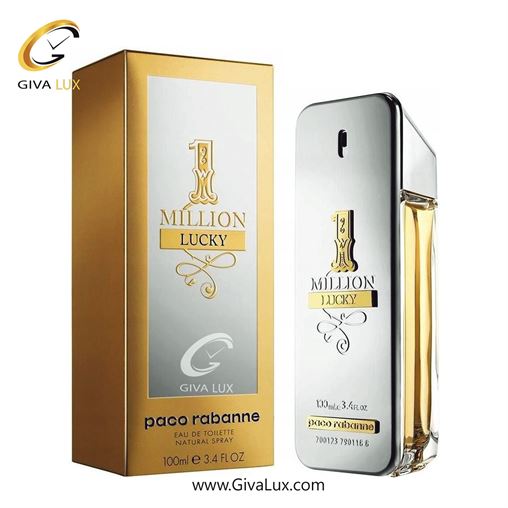  ادو تویلت مردانه پاکو رابان اورجینال مدل Paco Rabanne 1 Million Lucky | وان میلیون لاکی حجم  100 میل